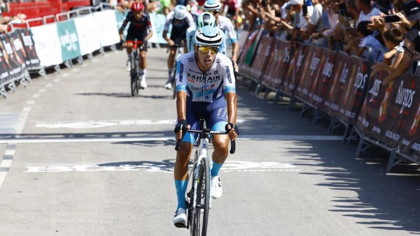Afonso Eulálio, ciclista da Bahrain Victorious