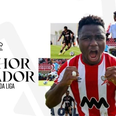 Serif Nhaga eleito melhor jogador da 2.ª Liga abril pelo Sindicato dos Jogadores