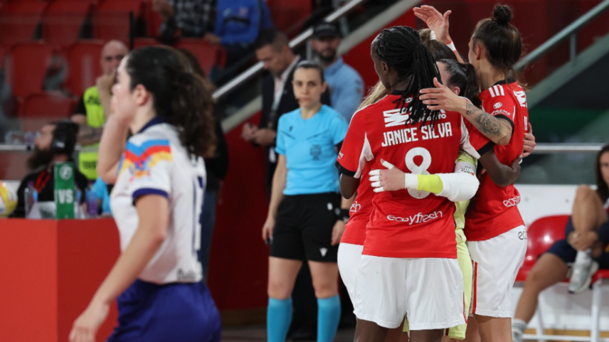 Benfica vence Atlético e fica na final do playoff da Liga feminina de futsal