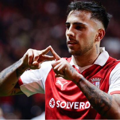 Zalazar assiste a Braga-E. Amadora na despedida aos minhotos