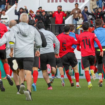 Penafiel vence o campeão Marítimo por 1-0 e garante permanência