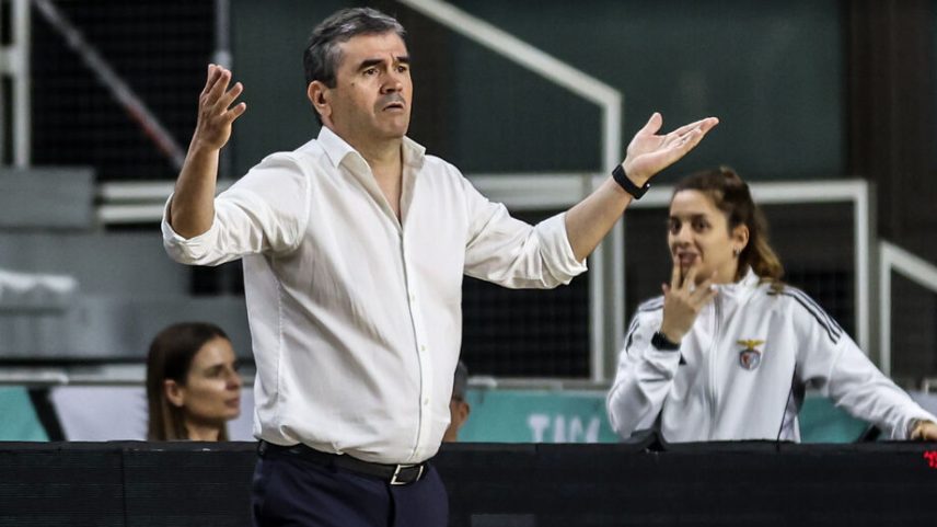 Benfica vence Sp. Braga no playoff da Liga Betclic.