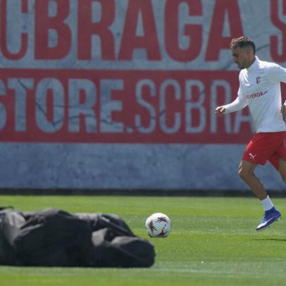 Ricardo Horta acelera para estar pronto para o jogo com o Benfica