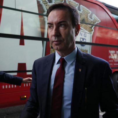 António Salvador reforçou o plantel do Sp. Braga ainda na Alemanha