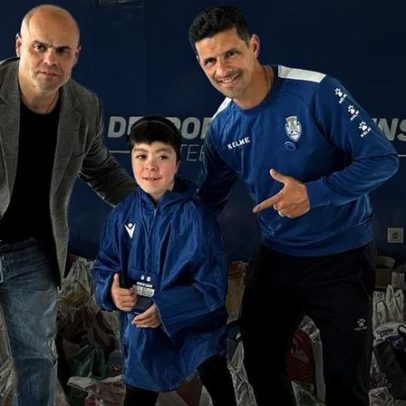 Ricardo Costa e plantel do Feirense ajudam Daniel
