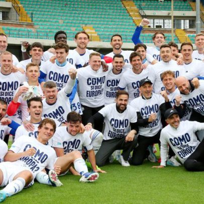Garante lugar nas competições europeias ao vencer em Verona