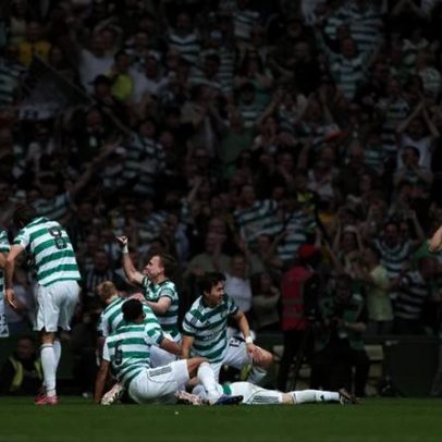 Celtic vence Rangers no Old Firm e aproxima-se do Hearts líder
