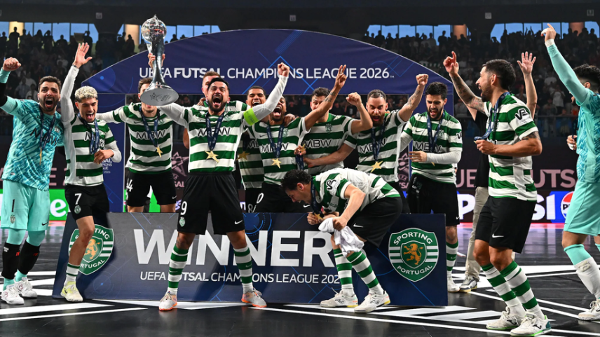 Sporting vence Palma por 2-0 e volta ao trono europeu