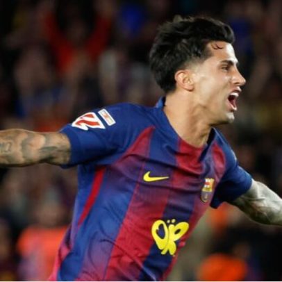 Cancelo vence Liga espanhola pelo Barcelona, feito inédito no futebol europeu