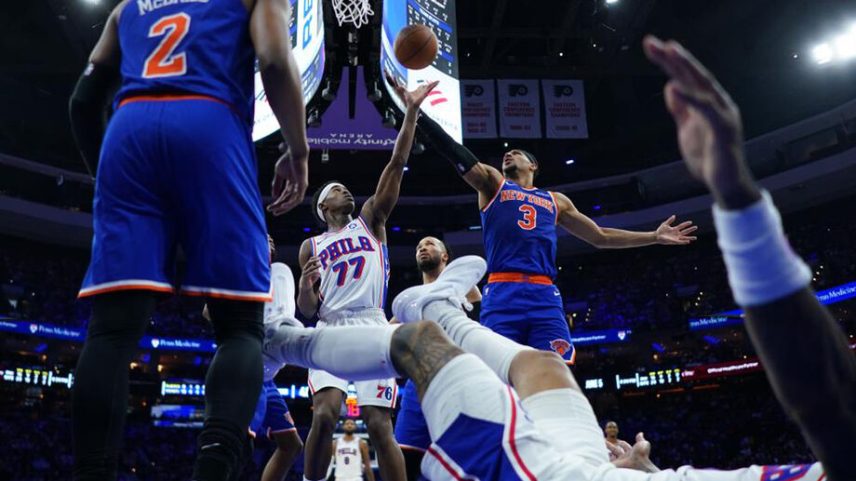 Knicks vencem os 76ers e vão à final da Conferência Este