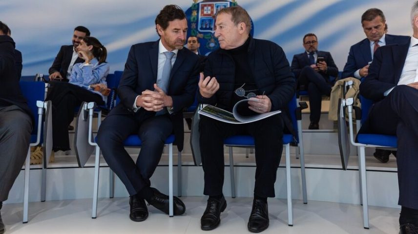 André Villas-Boas e Luís Filipe Menezes