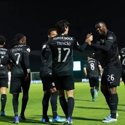 Sporting comemora vitória nos Arcos e mira o próximo objetivo