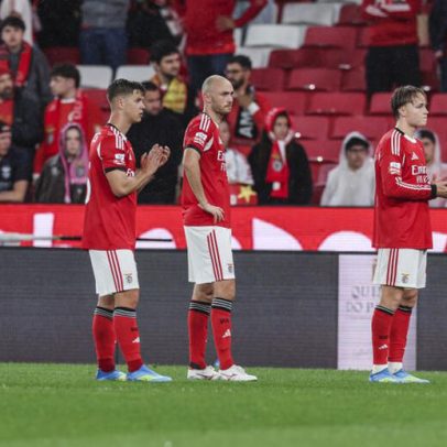 Benfica empata pela 11.ª vez e não vence Sp. Braga em 2025/26