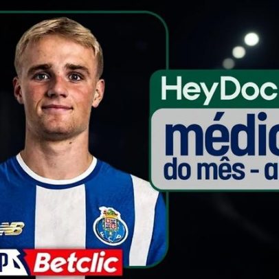 Victor Froholdt eleito melhor médio da Liga Betclic em abril