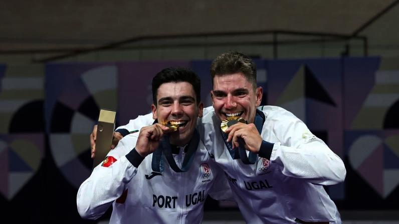 Iúri Leitão e Rui Oliveira campeões olímpicos em Paris'2024