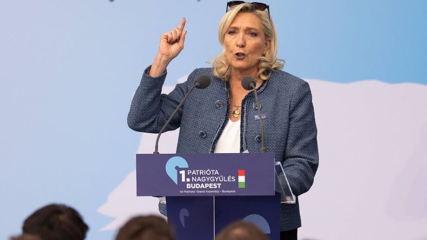 Le Pen reage a Mbappé após o PSG vencer a Liga dos Campeões