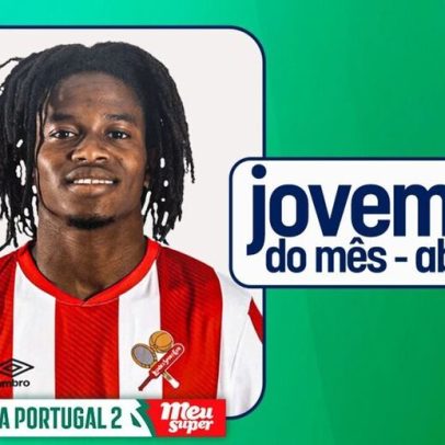 Amadú Baldé soma prémio de jovem do mês ao de melhor médio