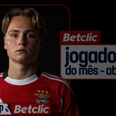 Schjelderup eleito melhor jogador do mês de abril na Liga Betclic