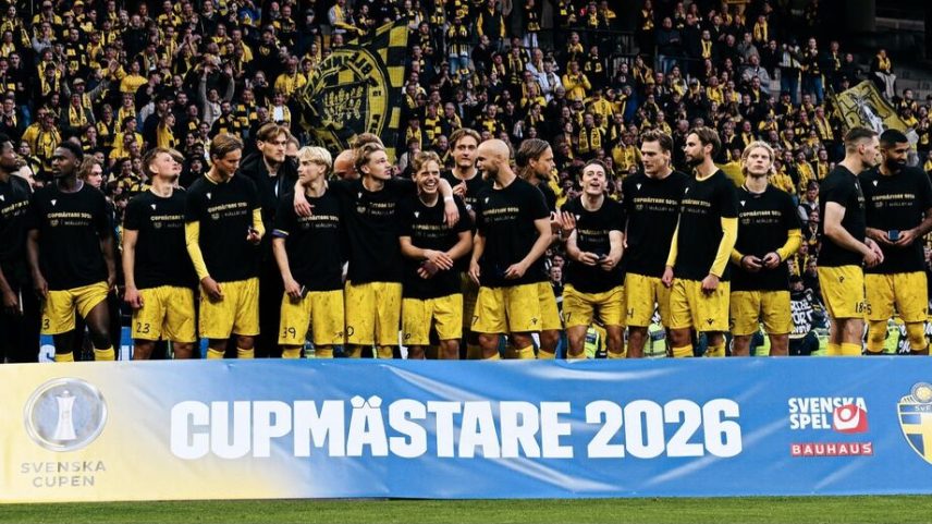 Mjällby conquista pela primeira vez a Taça da Suécia