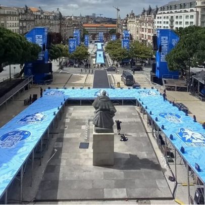 PSP revistará adeptos à entrada aos Aliados durante festa do FC Porto