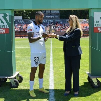 André Clóvis eleito melhor jogador da época da 2.ª Liga