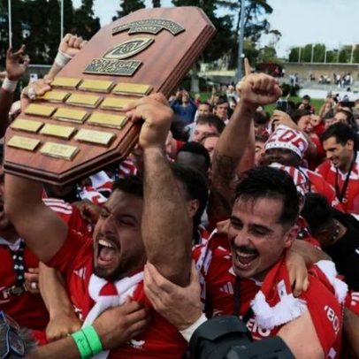 Benfica sagra-se campeão nacional de râguebi 25 anos depois