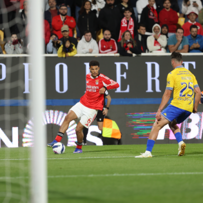 Benfica vence Estoril por 3-1 em duelo com 5 factos