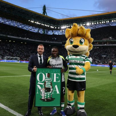 Quenda despede-se dos adeptos do Sporting, dizendo que foi especial