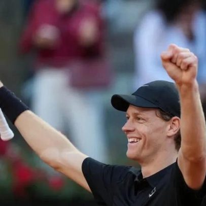 Sinner vence Roma e fecha coleção de Masters 1.000