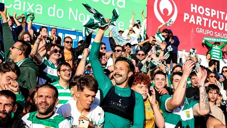 Leça sobe à Liga 2 e deixa para trás a espinha da Liga 3