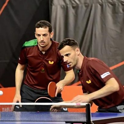 Apolónia e Freitas apuram-se para a final de pares masculinos no WTT Feeder Lagos