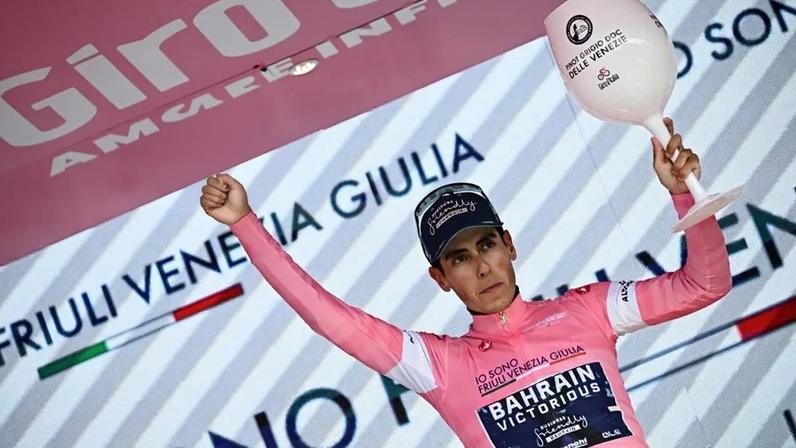 Ciclista mantém camisola rosa no Giro