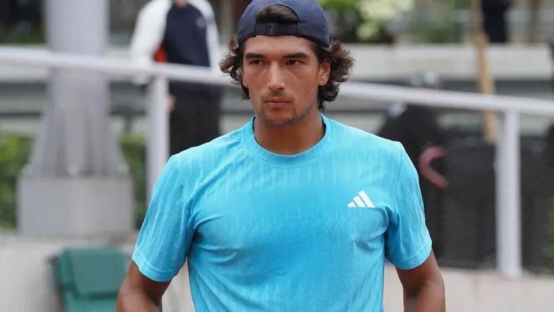 Henrique Rocha em Roland Garros