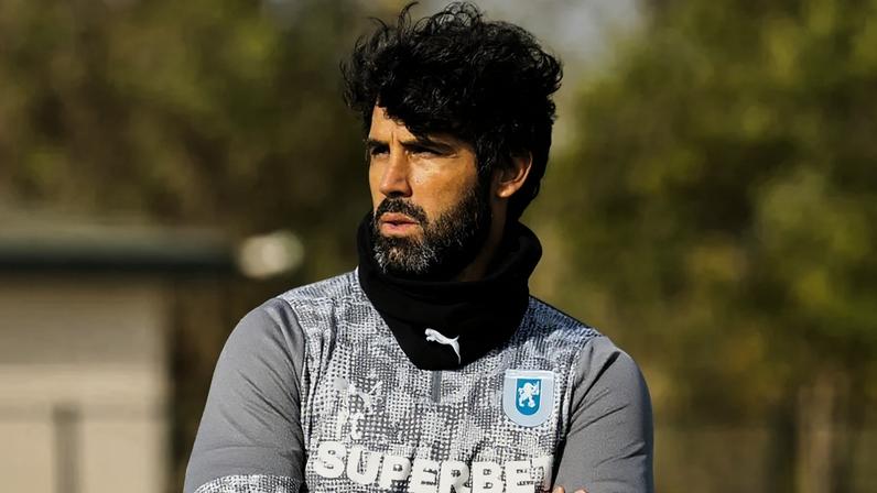 Filipe Coelho no treino