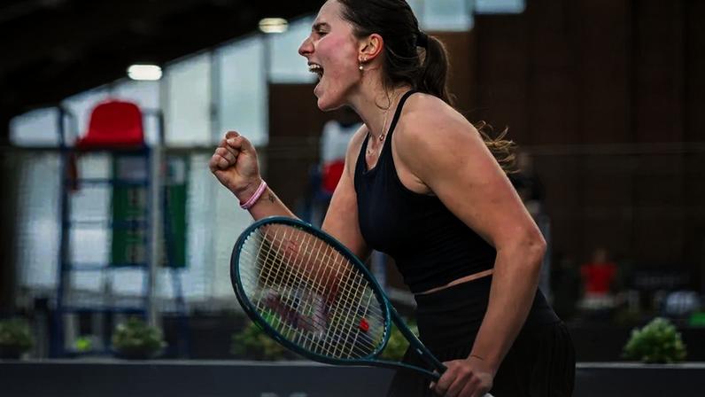 Francisca Jorge venceu em Roland Garros