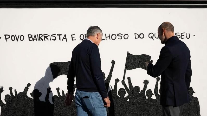 Rui Rodrigues visita o Clube Operário de Campelos