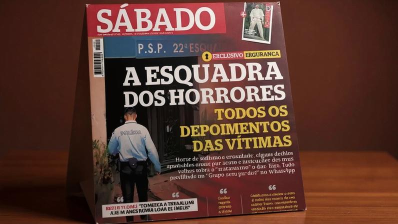 "A esquadra dos horrores" em destaque na edição desta semana da revista Sábado