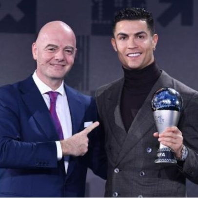 Infantino destaca Ronaldo em 6 Mundiais como feito notável