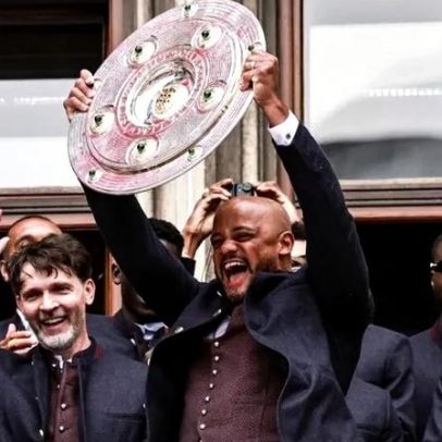 Mulher de Kompany evita embaraço do Bayern após troféu esquecido