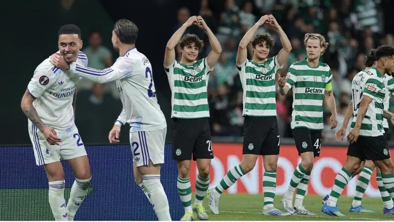 Aston Villa conquistou a Liga Europa e deixou Sporting mais perto de entrar na fase de liga da Champions