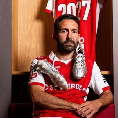 João Moutinho mira lugar na história do Braga