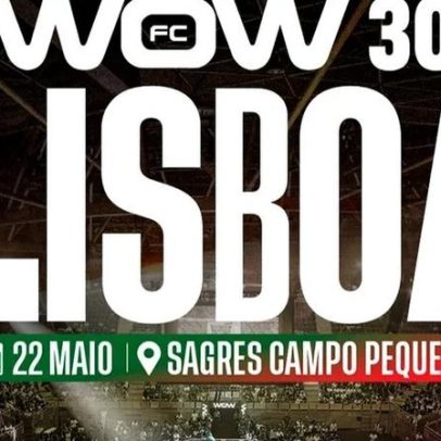 Espetáculo do WOW FC chega a Lisboa nesta sexta-feira, com combates promissores