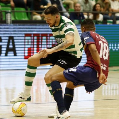 Sporting confirma favoritismo e avança às meias do playoff