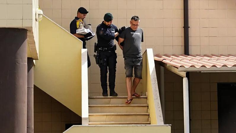 Marc, padrasto das duas crianças francesas abandonadas em Portugal