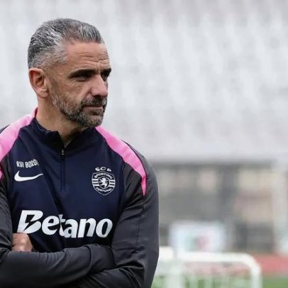 Rui Borges tenta entrar em lote restrito; pode ser o quarto treinador leonino a bisar na Taça