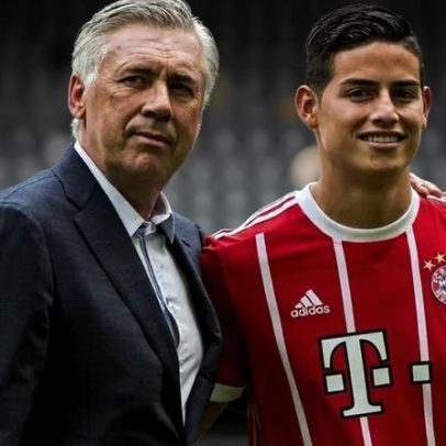 James Rodríguez comenta chamada de Ancelotti: Manchester está morto