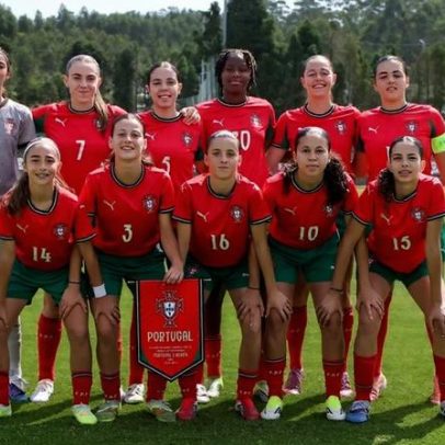 Seleção sub-15 feminina vence México em torneio no Luso