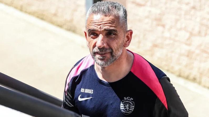 Rui Borges, treinador do Sporting