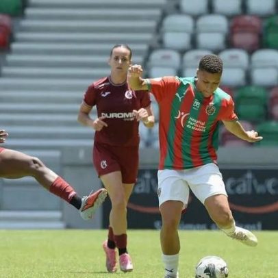 Marítimo vence Albergaria por 1-0 na primeira mão do playoff da Liga BPI