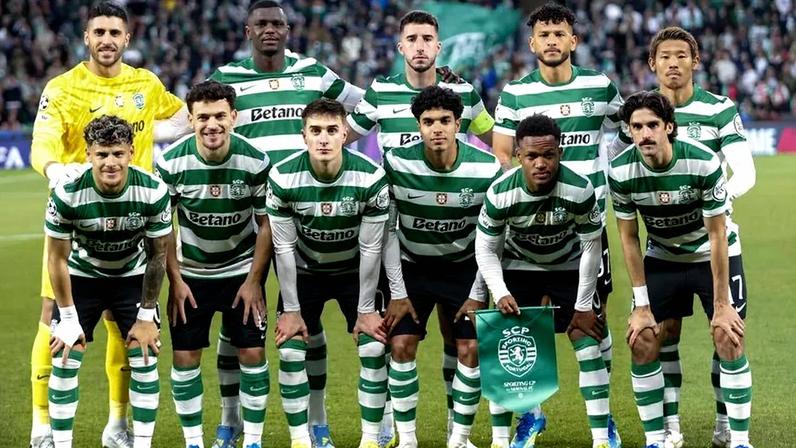 Onze do Sporting no jogo com o Arsenal para a Champions esta época
